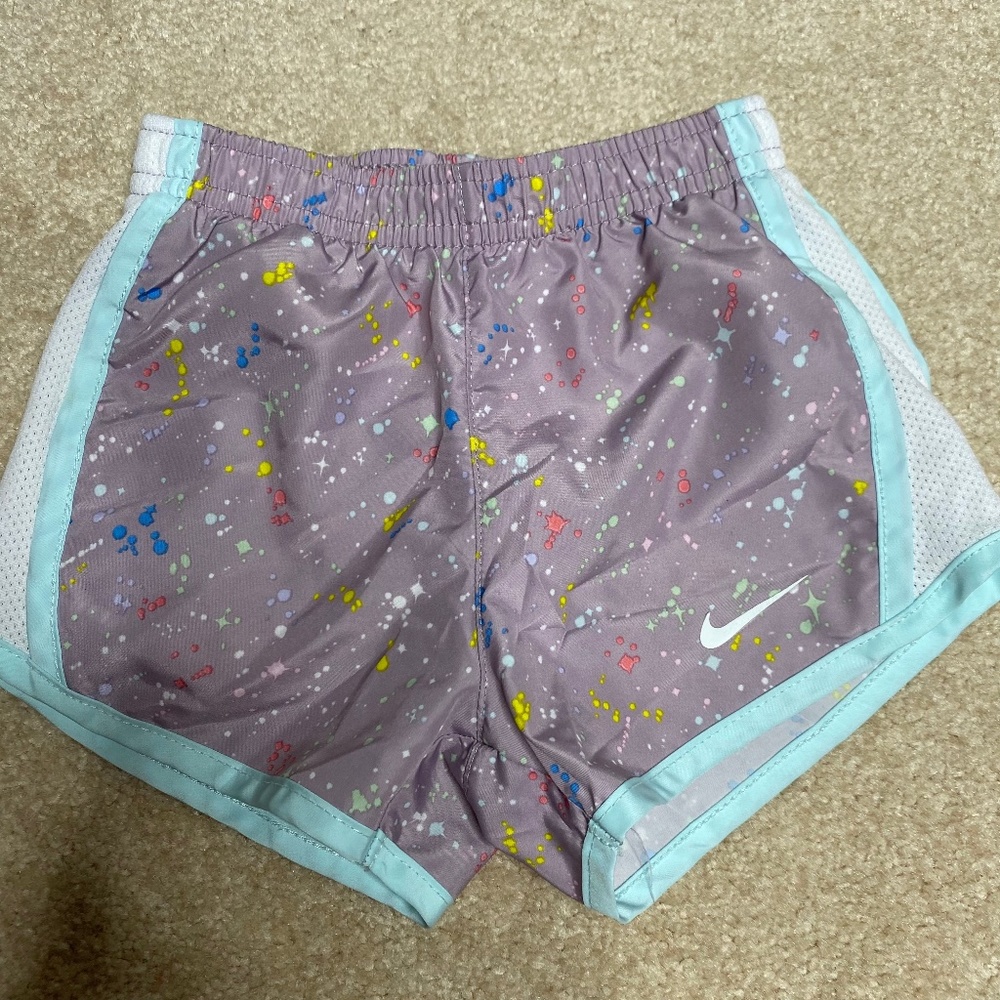5/$25! Nike girls dri fit shorts size 2T